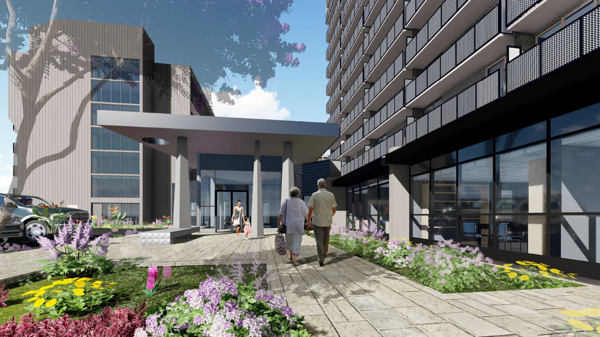 New City Plaza multifamily deal by AGM