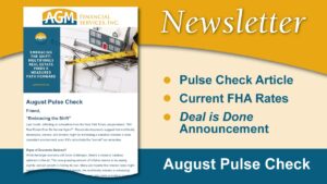 Newsletter August Pulse Check