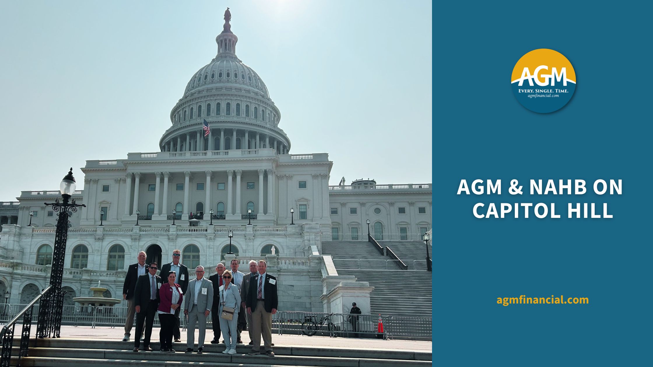 frank from agm and nahb members on capitol hill