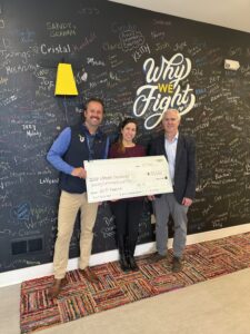 Myles Check Presentation to Ulman Fund