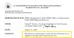 HUD Fair Housing Memo w Highlight